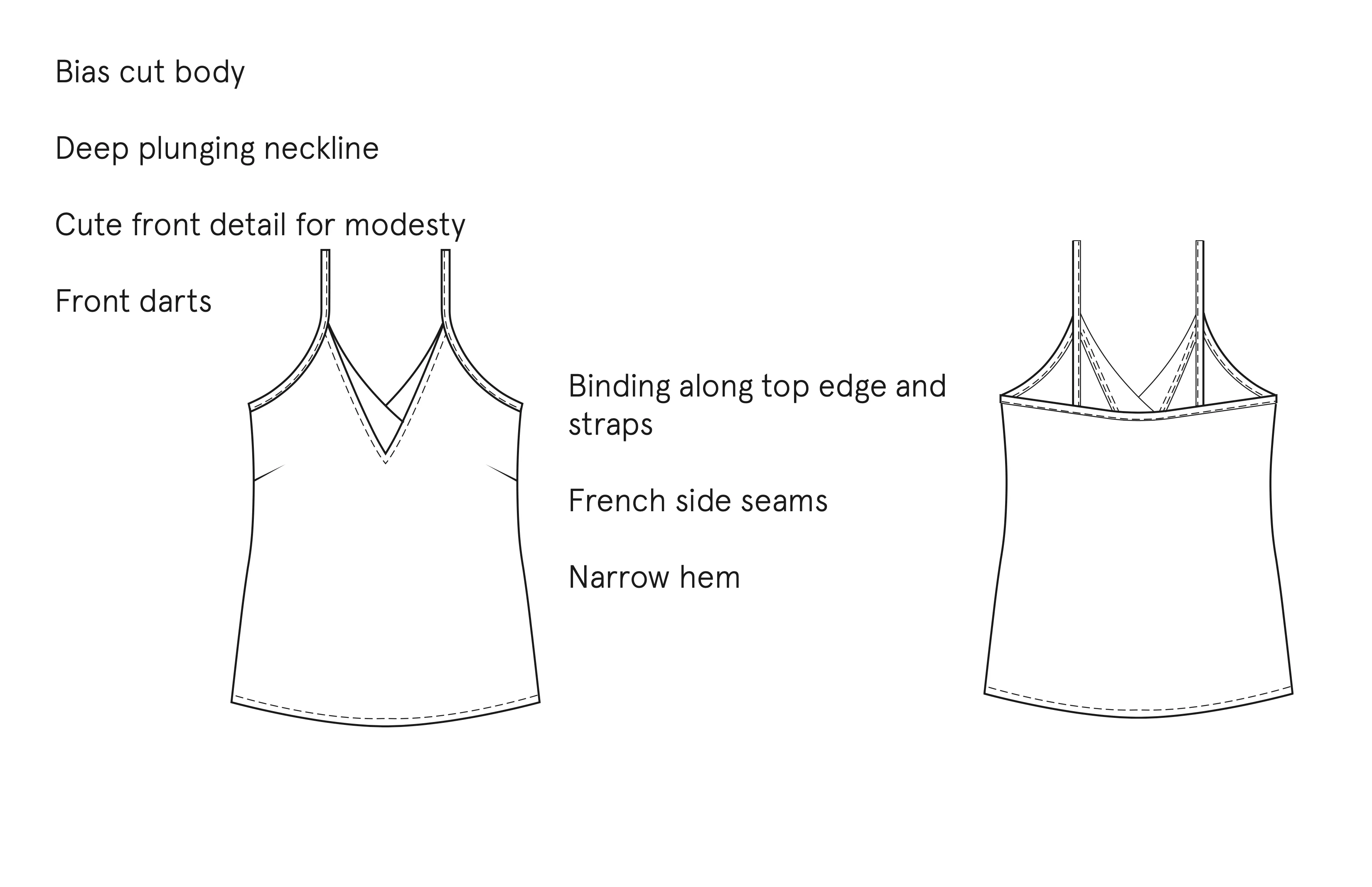 Wardrobe by Me V-neck Camisole - Image 9