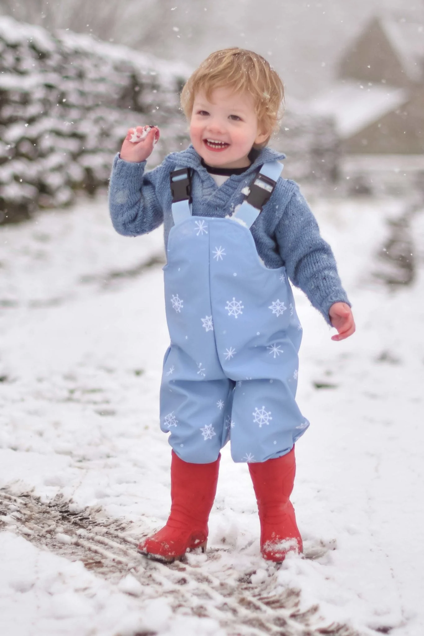 Waves & Wild Baby/Child Free Range Fun Over-Trousers - Printed copy shop (+£7.00)
