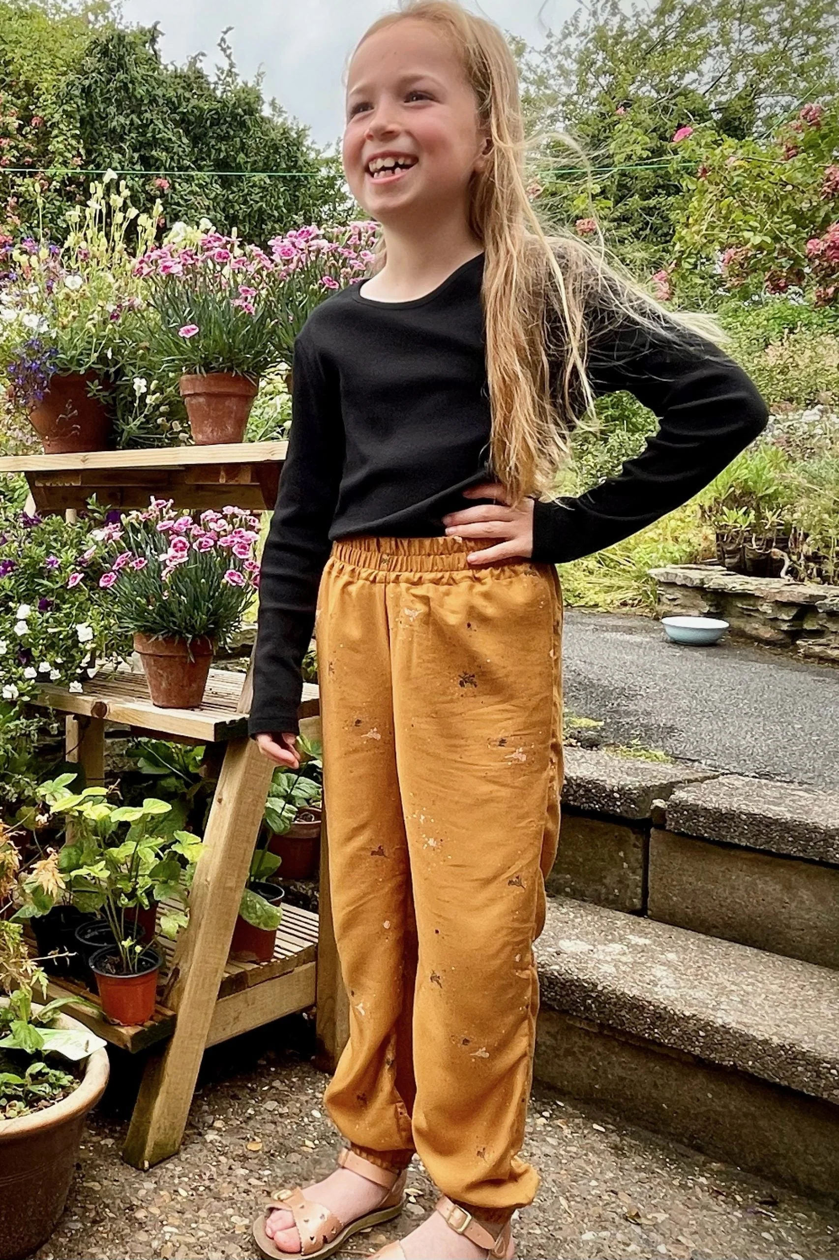 Waves & Wild Baby/Child Wayfinder Pants/Trousers - Printed copy shop (+£7.00)