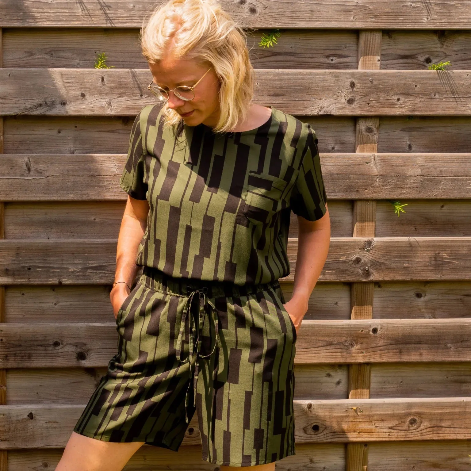 WISJ Designs Men's and Women's Joey Shorts - Printed copy shop (+£7.00)